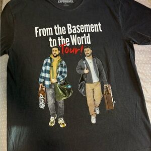 BNWOT - The Basement Yard - From the Basement to the World Tour Tee - XL